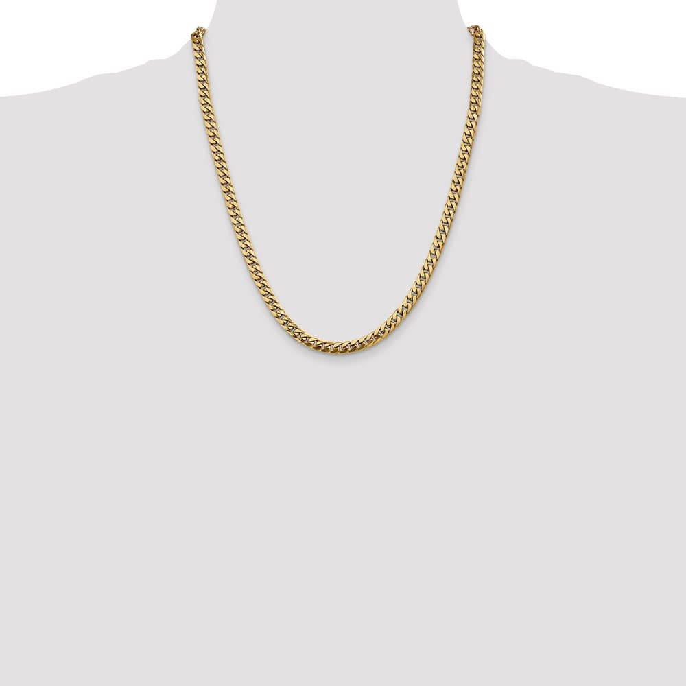 14K Gold 15mm Miami Cuban Link Chain Necklace T756310