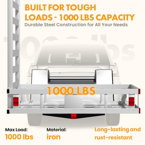 Folding Ramp Hitch Cargo Carrier R96309