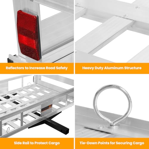 Folding Ramp Hitch Cargo Carrier R96309