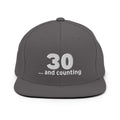 30th Birthday Snapback Hat O5471
