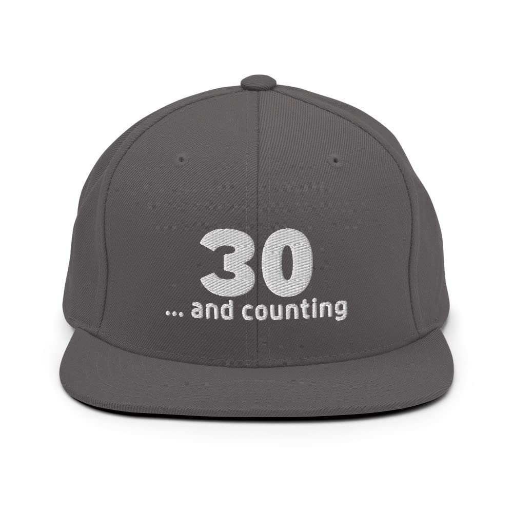 30th Birthday Snapback Hat O5471