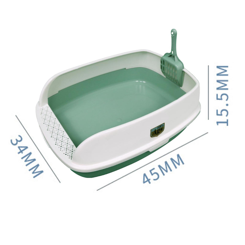 Green Sifting Cat Litter Box O15230