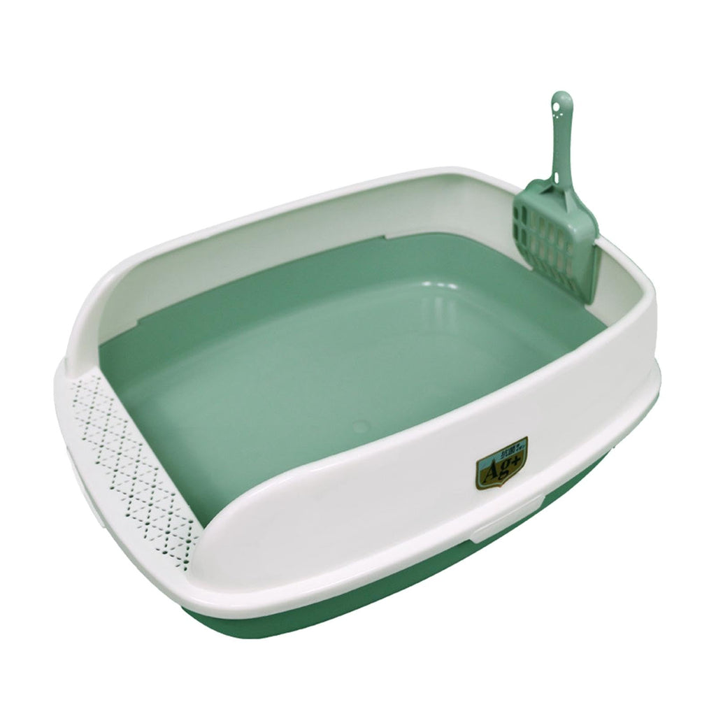 Green Sifting Cat Litter Box O15230