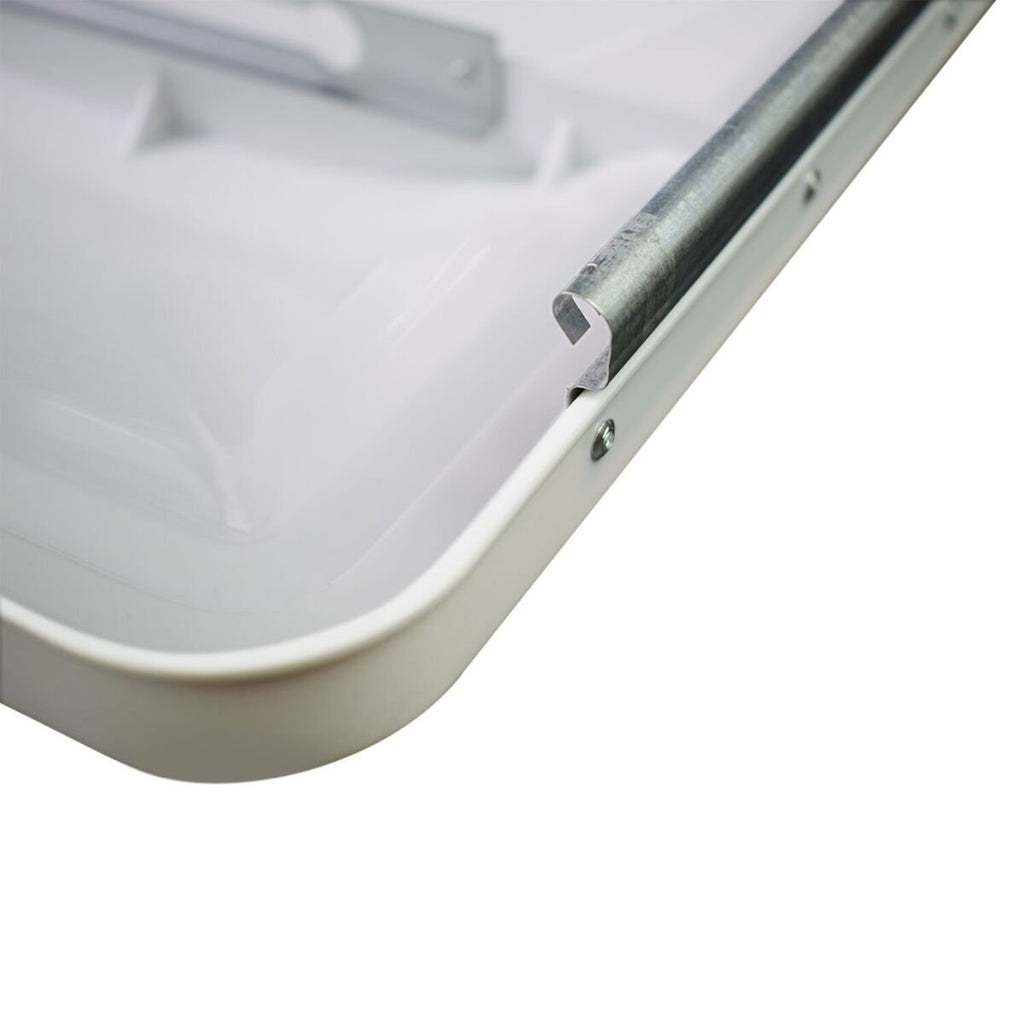 14 Inch RV Roof Vent Cover White 2-Pack H524