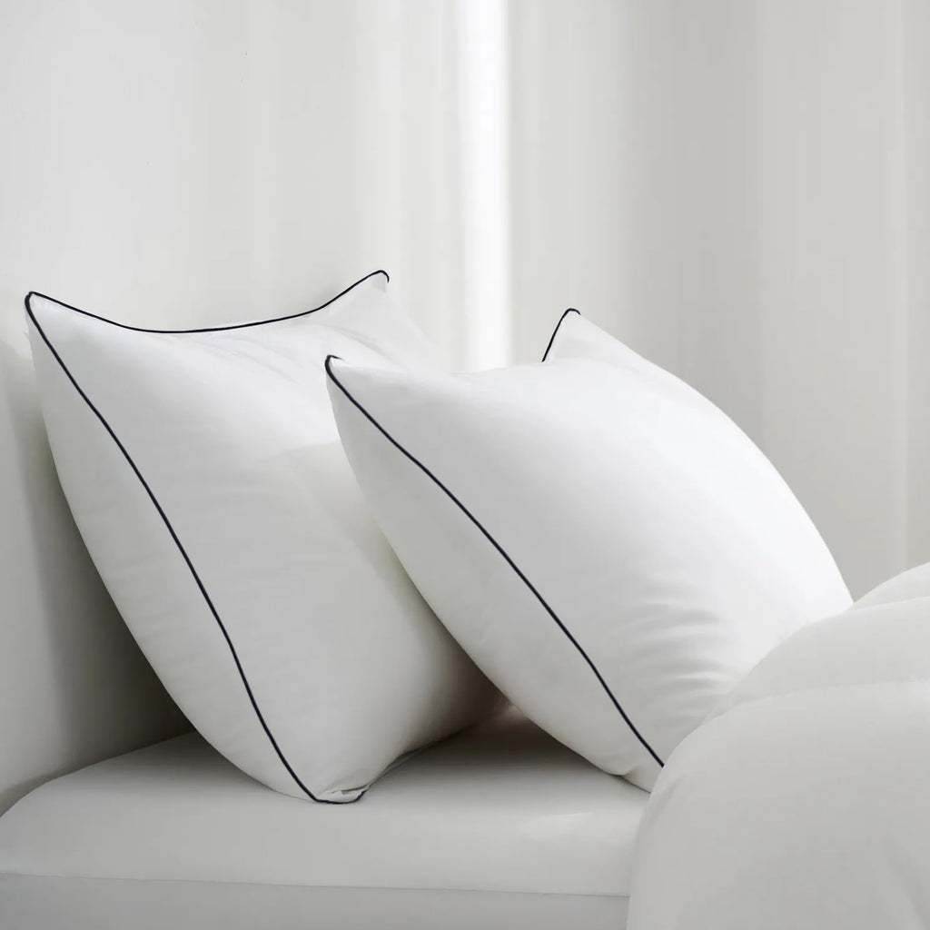 King Size Cooling Microfiber Bed Pillows Set of 2 M872580