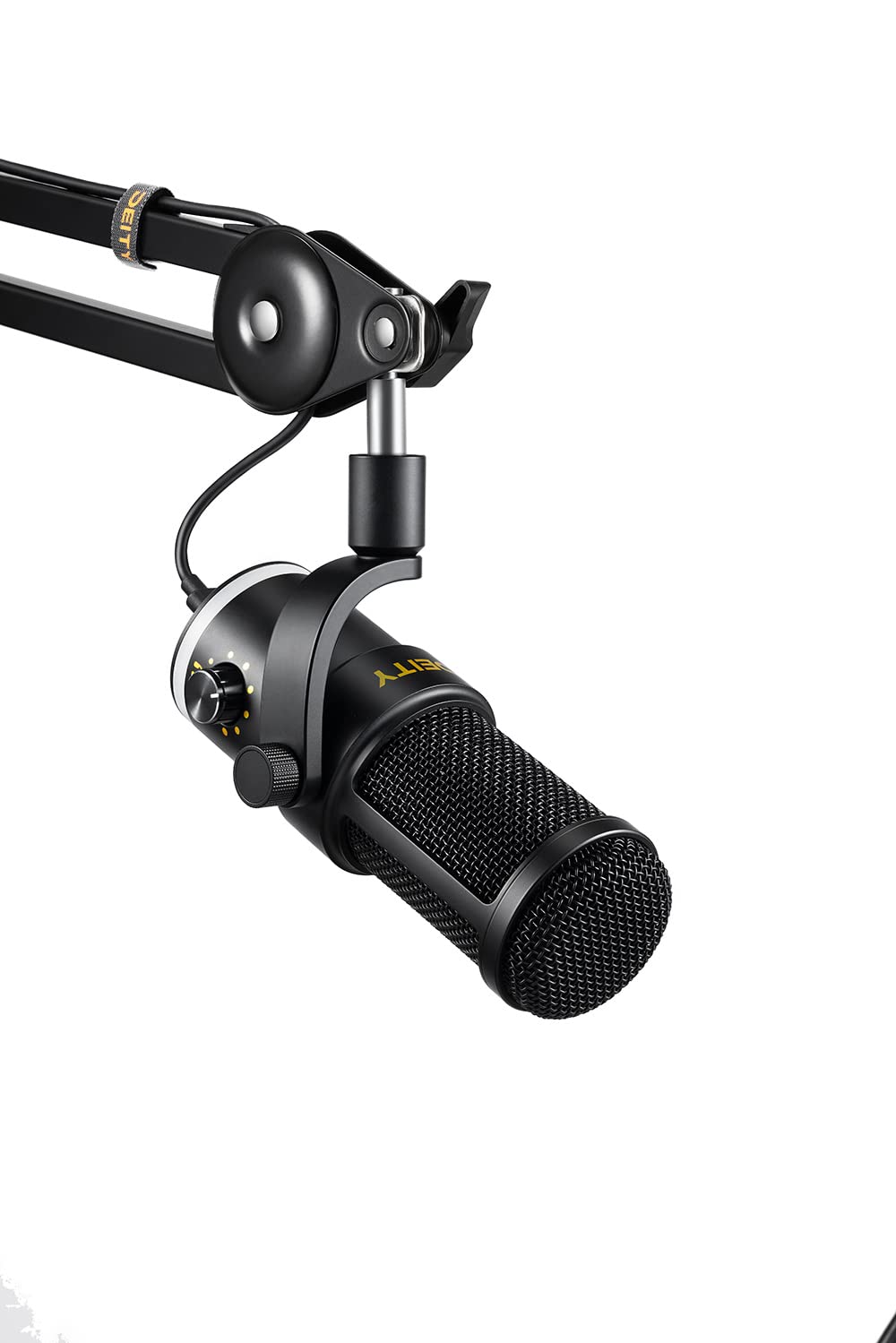 USB Dynamic Podcast Microphone with RGB Lights Boom Arm Kit P7867