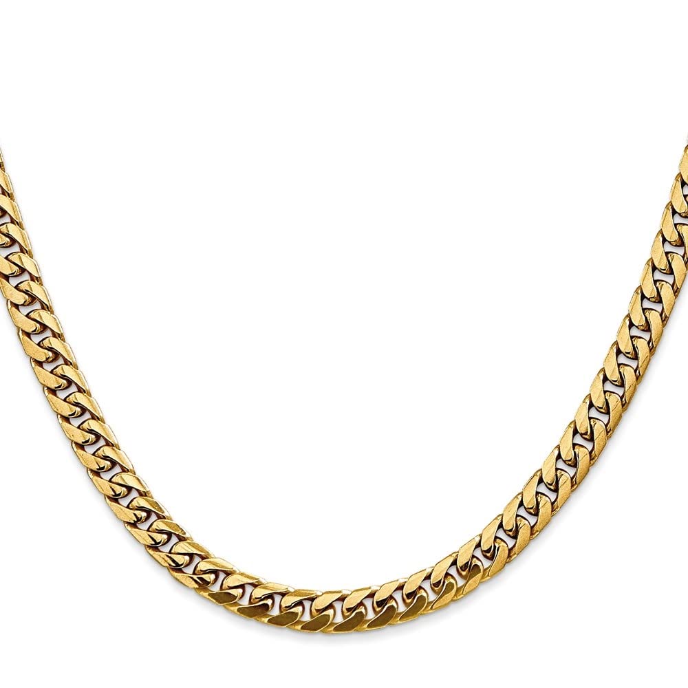 14K Gold 15mm Miami Cuban Link Chain Necklace T756310