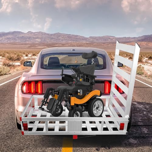 Folding Ramp Hitch Cargo Carrier R96309