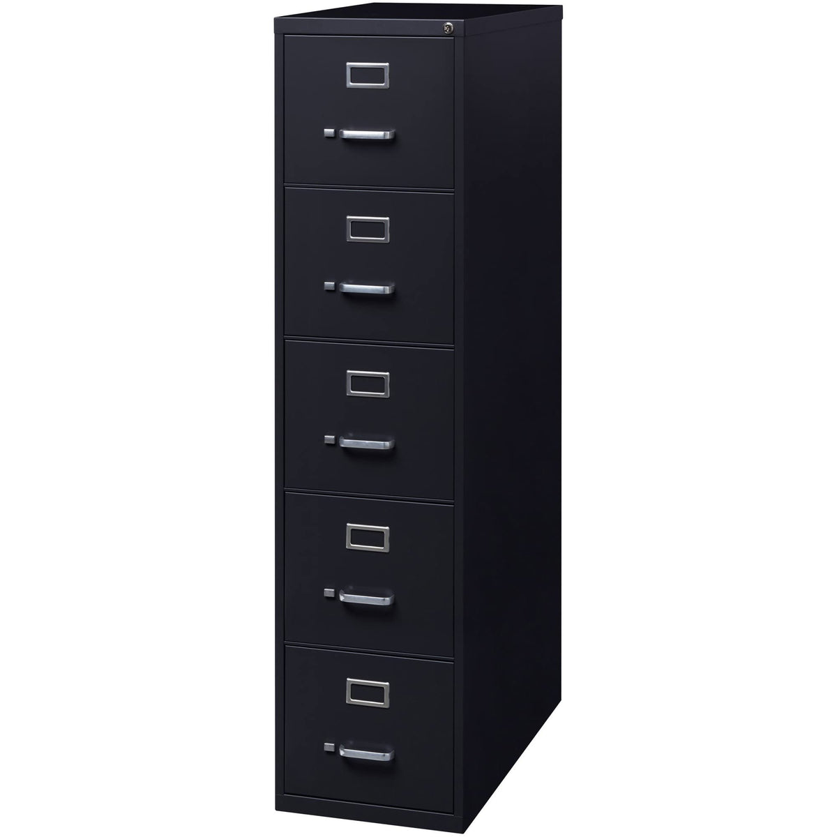 Black 5 Drawer Vertical File Cabinet Q6872