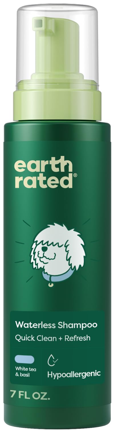 Waterless Shampoo & Conditioner, White Tea & Basil, 7 oz X2687