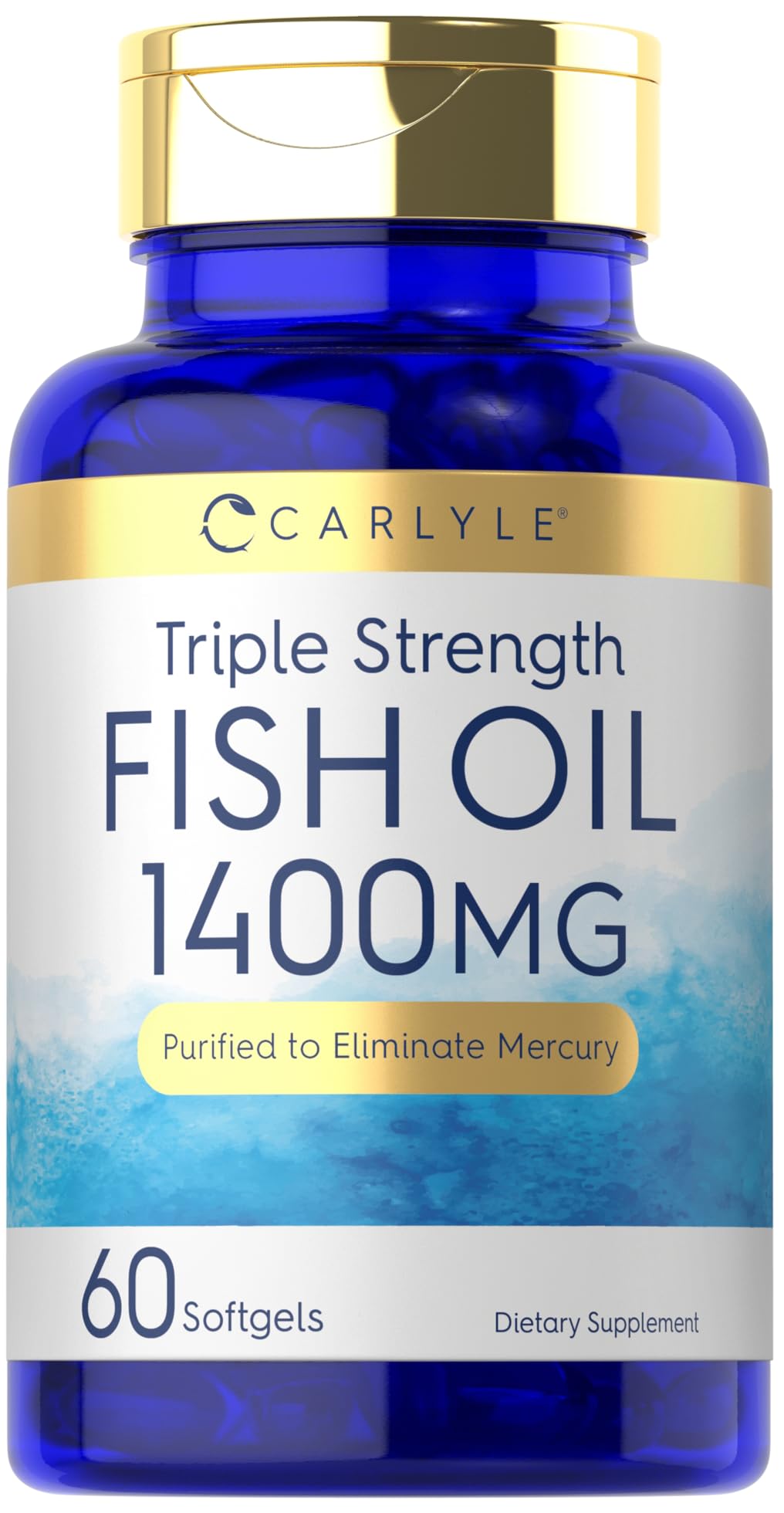 Omega 3 Fish Oil 1400 mg 60 Softgels V115