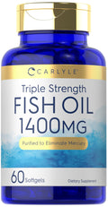 Omega 3 Fish Oil 1400 mg 60 Softgels V115