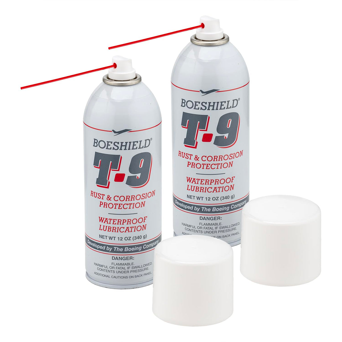 Waterproof Wax-Based Lubricant & Corrosion Inhibitor, 12 oz Aerosol, Pack of 2 A427909