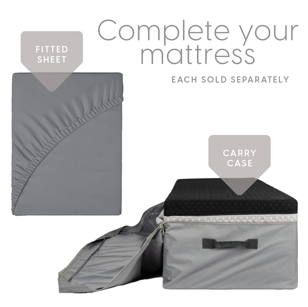 Memory Foam Tri Folding Mattress with Waterproof Washable Cover Q16100