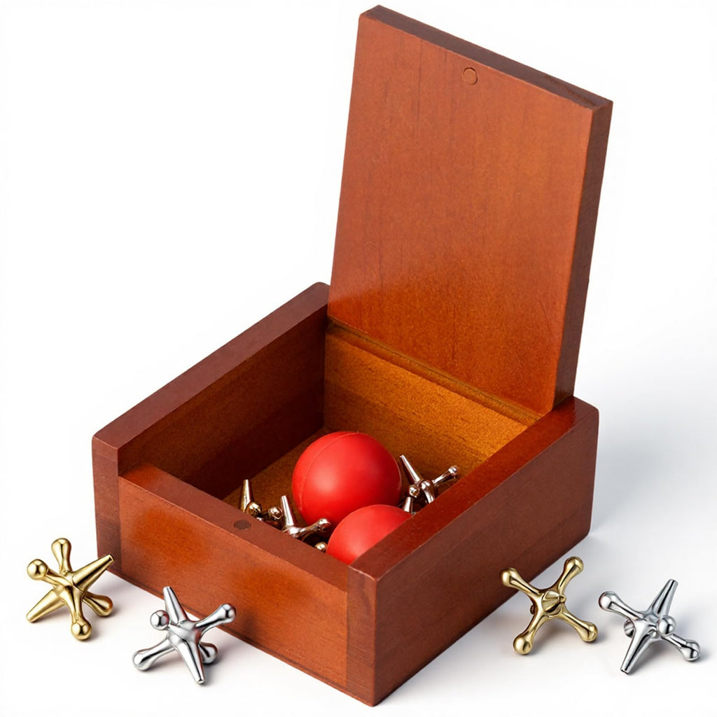Metal Jacks Game with Balls F1517
