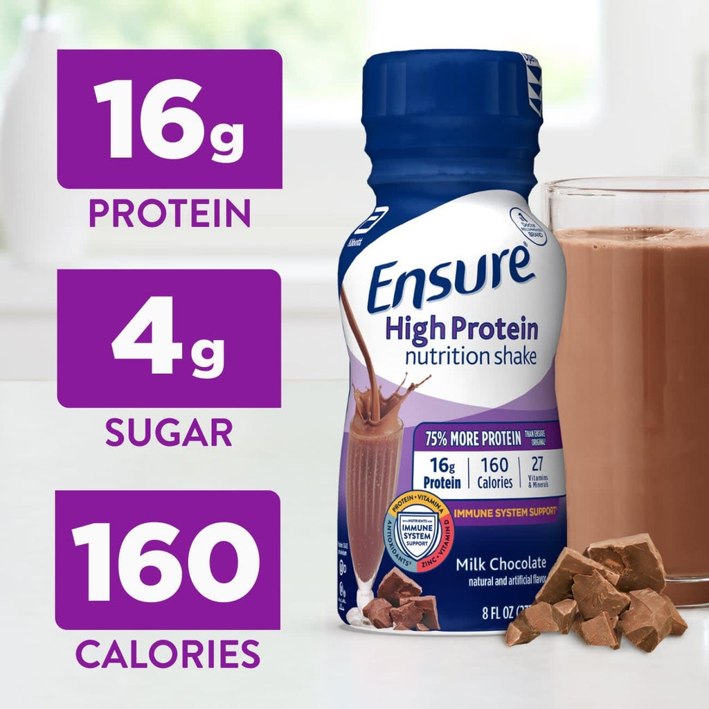 High Protein Milk Chocolate Nutrition Shake 16g Protein 24 Pack G51564