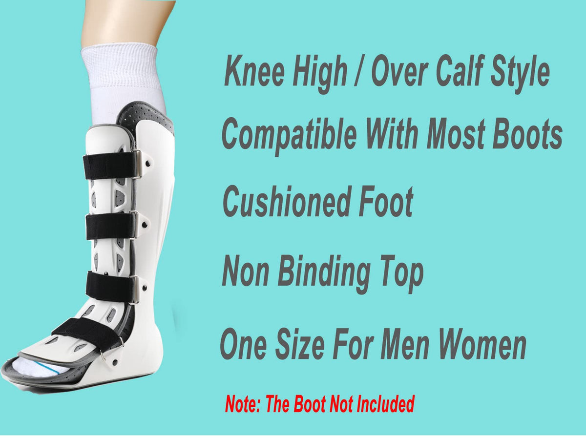 White 2 Pairs Medical Tube Socks I9052