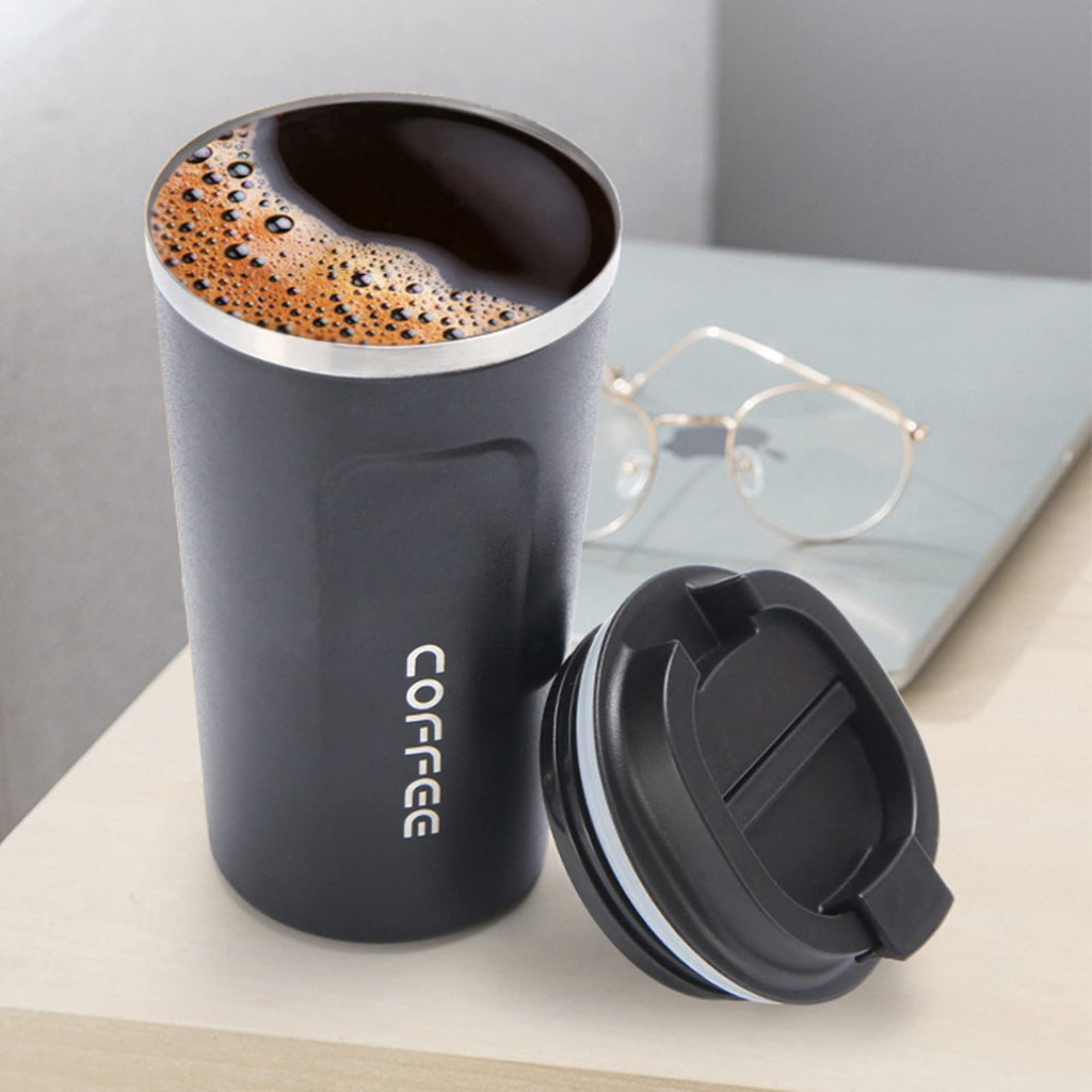 17 oz Stainless Steel Vacuum Coffee Mug with Lid Q735