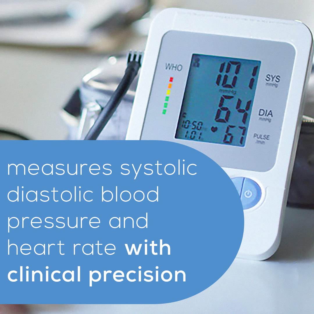 Upper Arm Blood Pressure Monitor with Large Cuff G762703