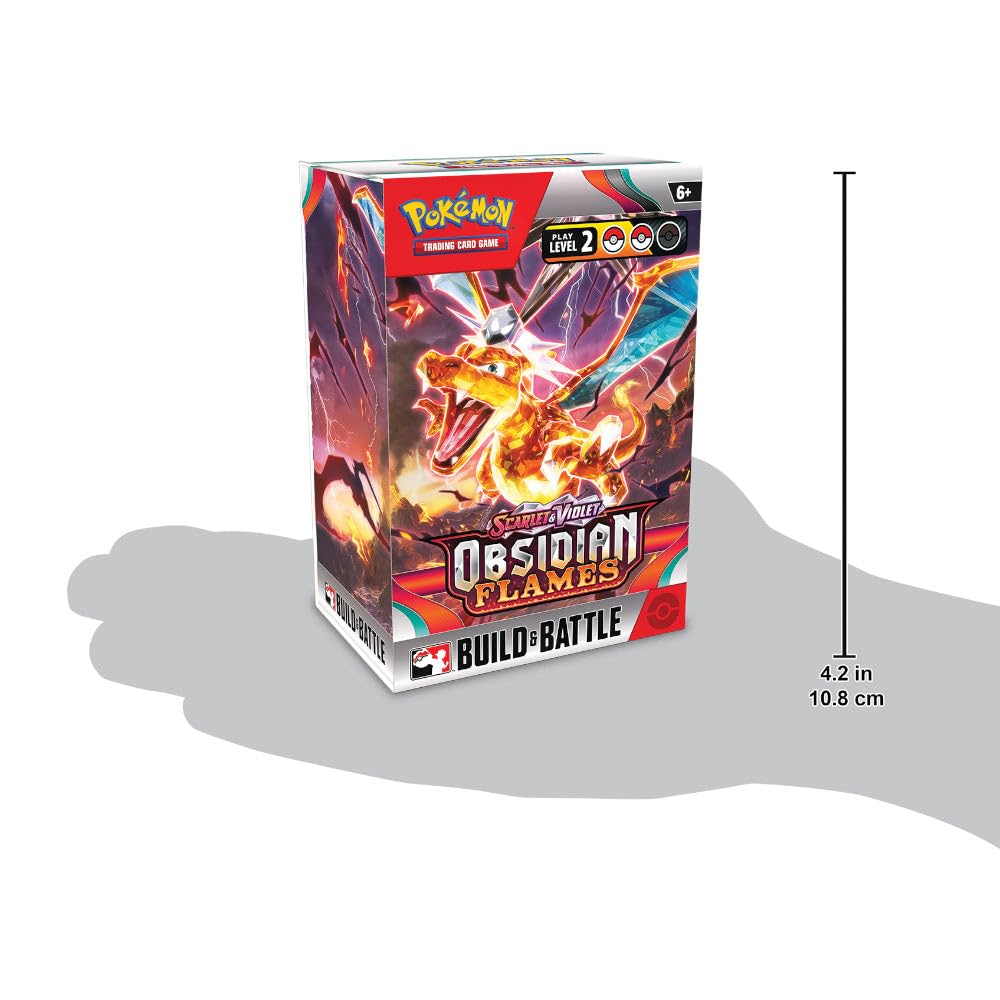 Pokemon Scarlet & Violet Obsidian Flames Build & Battle Box O6520