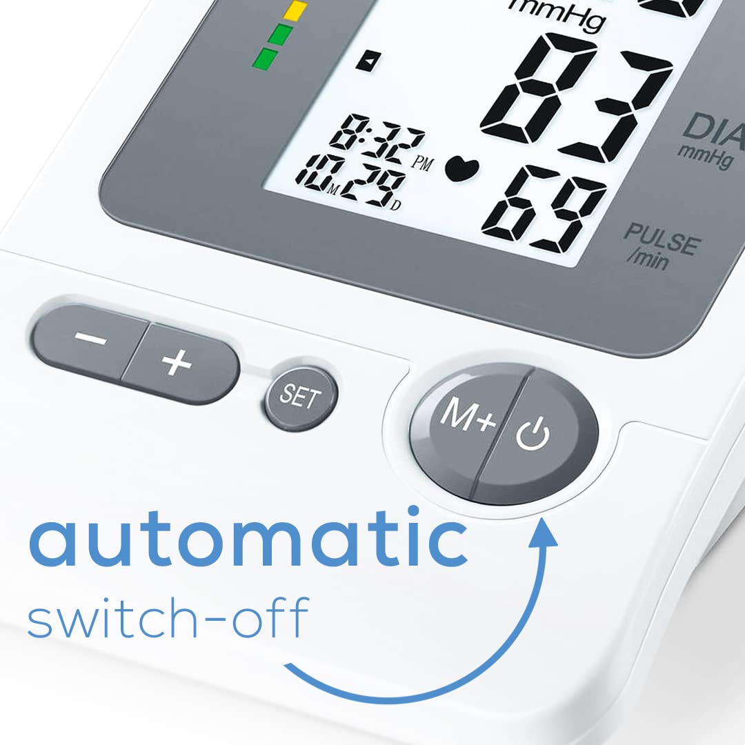 Upper Arm Blood Pressure Monitor with Large Cuff G762703