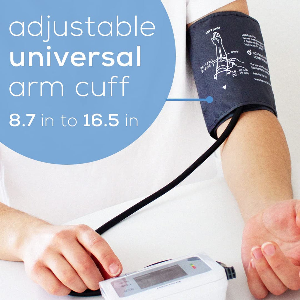 Upper Arm Blood Pressure Monitor with Large Cuff G762703
