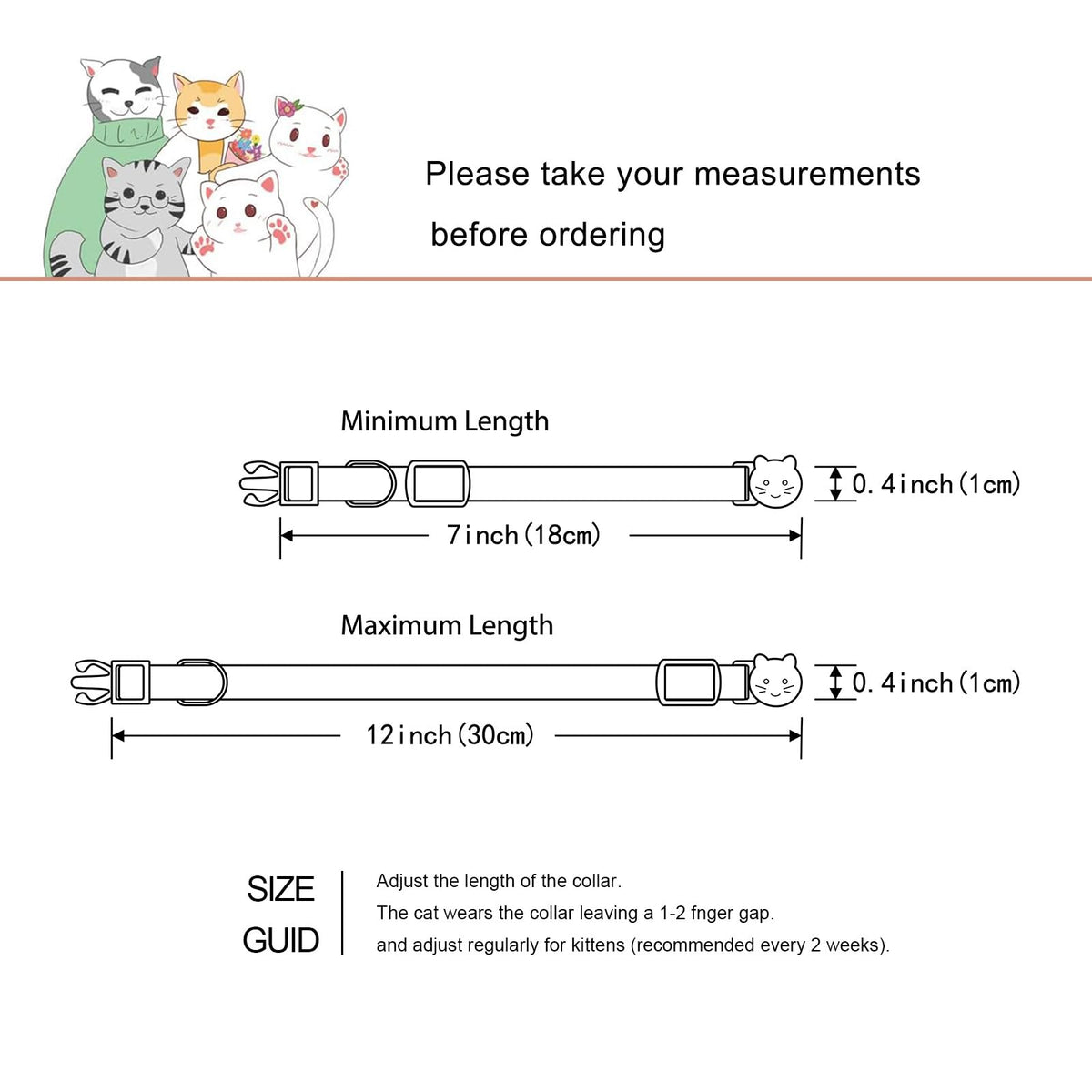 Cat Collars with Bells F688