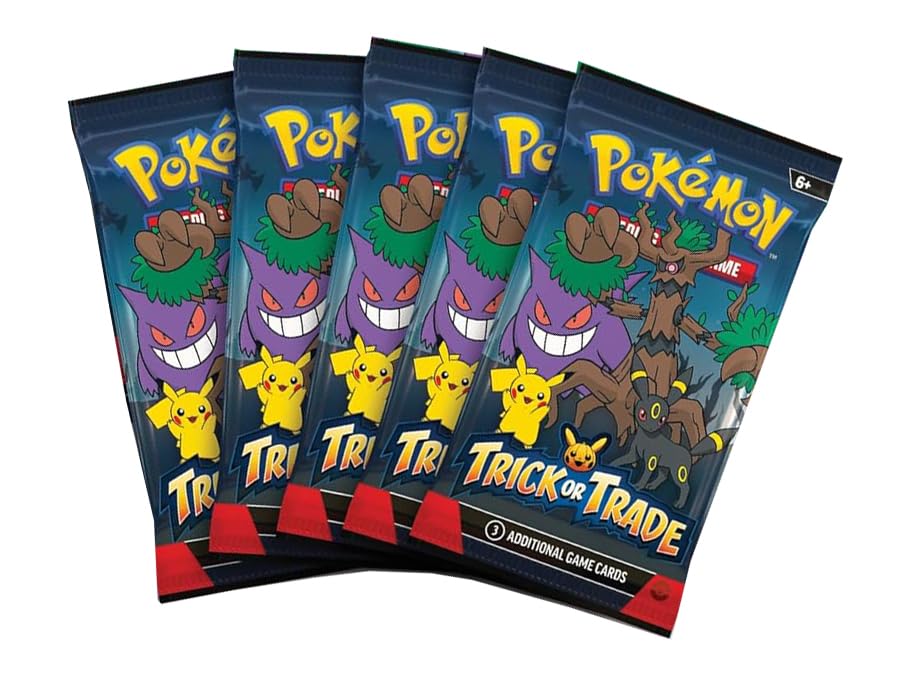 Pokemon Trick or Trade 3 Card Booster Pack Cosmos Foil B233