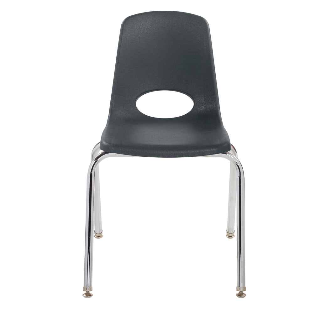18" Black Stack Chair 5-Pack X68355