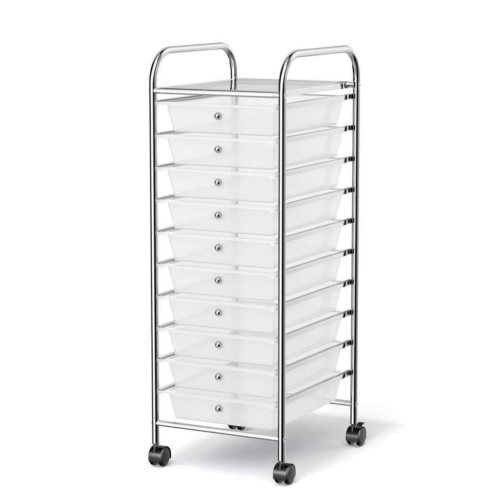 10 Drawers Rolling Storage Cart N399