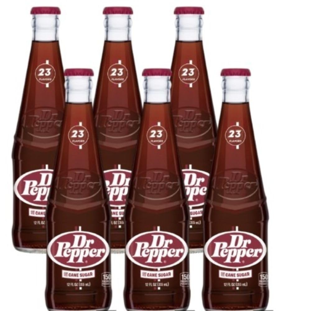 Real Sugar Soda 12 Oz Glass Bottle Pack of 6 R8621