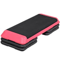 43" Adjustable Exercise Aerobic Step Platform with 4 Removable Risers O35505