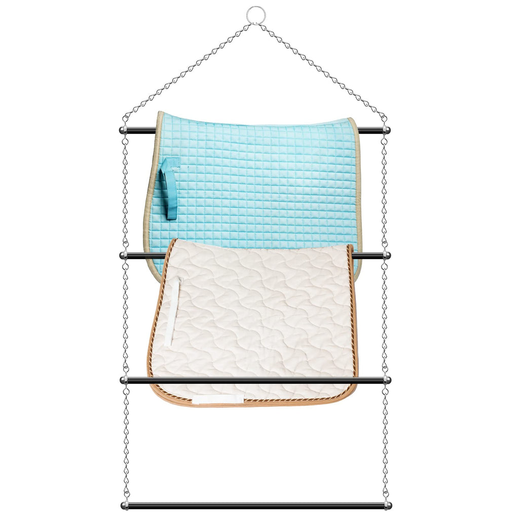 Black 24.02 x 44.88 Inch Blanket Rack R660170