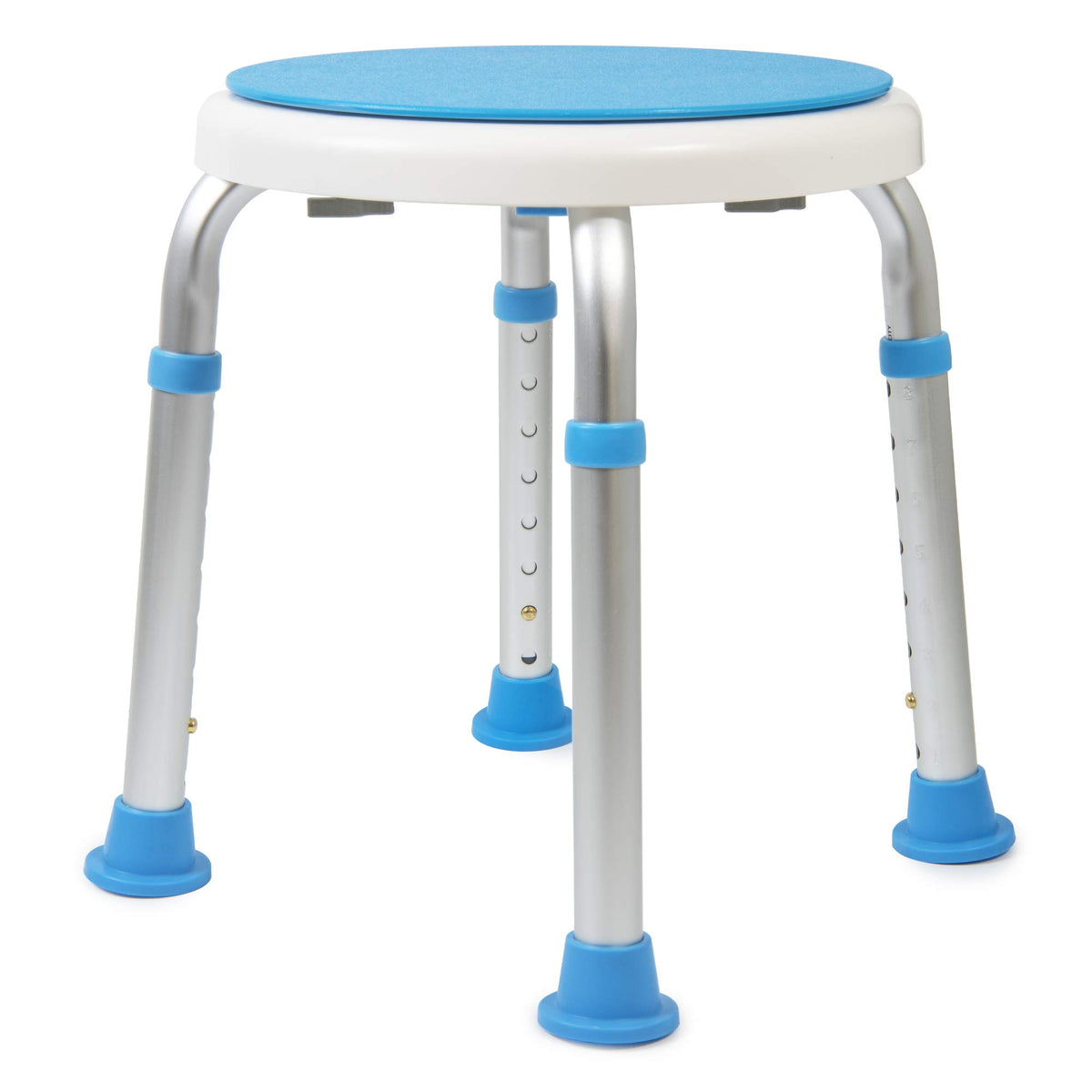 Adjustable Swivel Shower Stool Bench with Anti-Slip Rubber Tips N23092