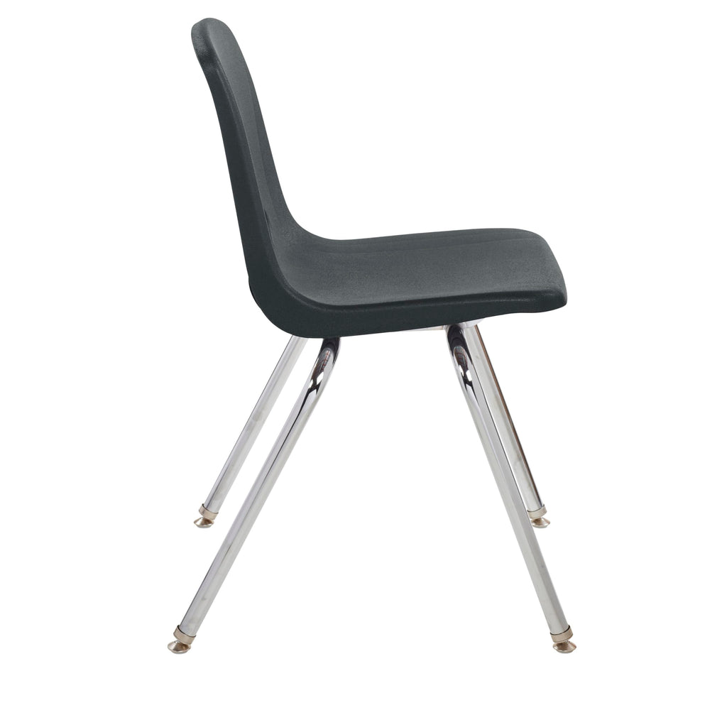 18" Black Stack Chair 5-Pack X68355