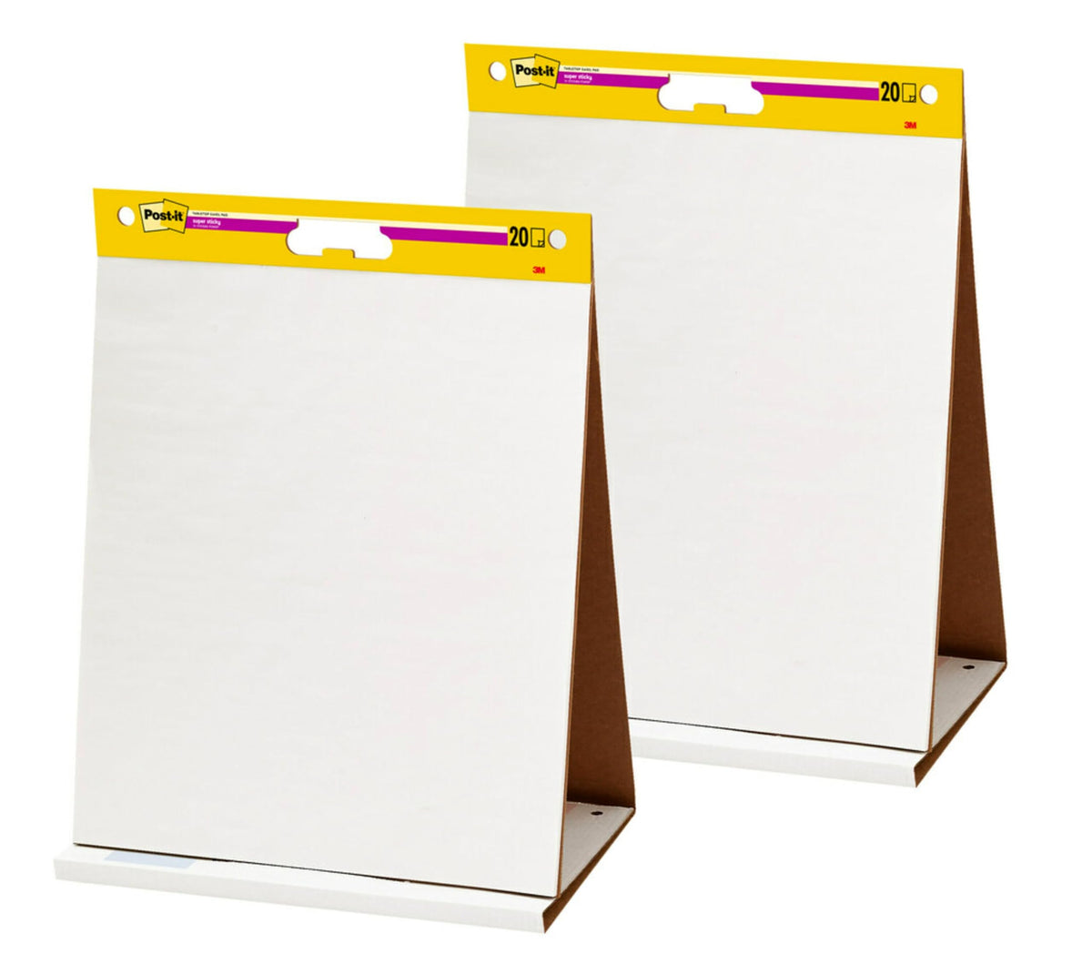 Portable Tabletop Easel Pad 20x23 Inches 20 Sheets 2 Pads N5864