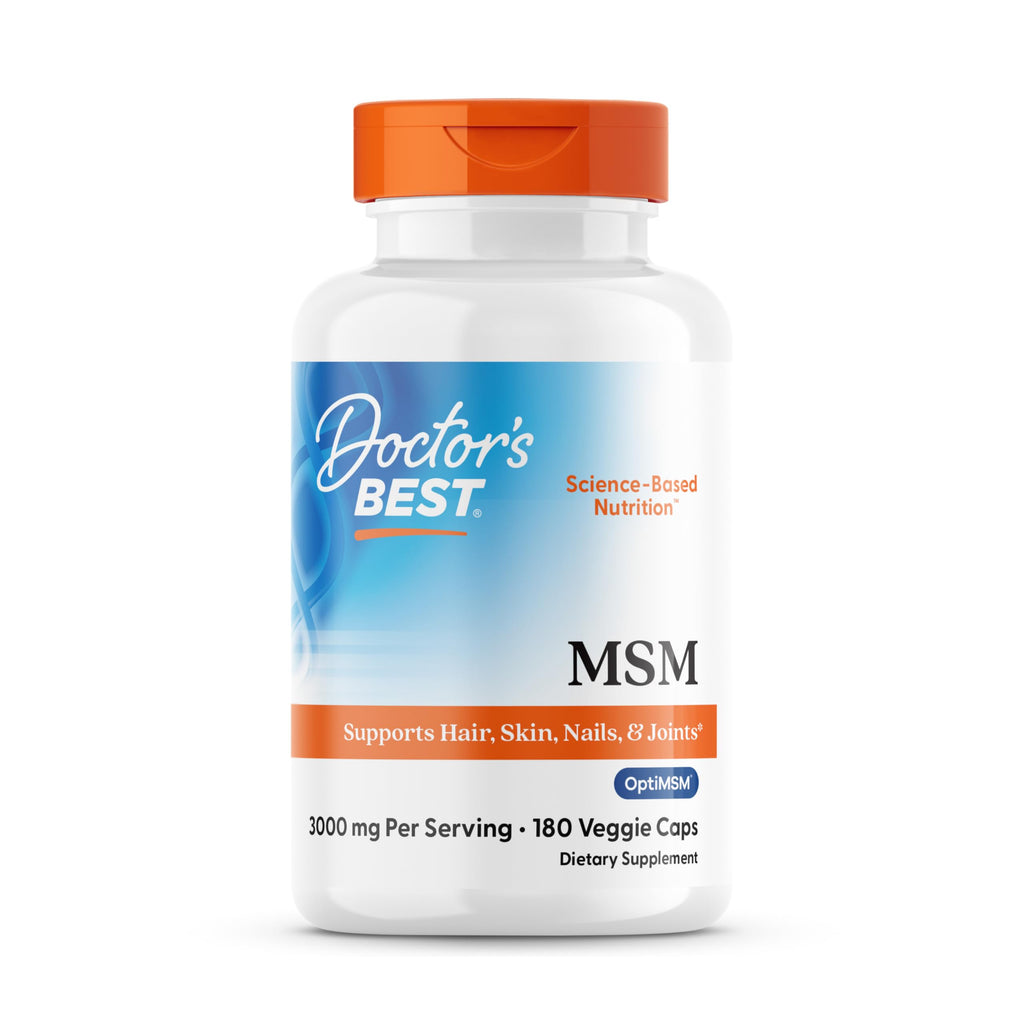 MSM Supplement Capsules 180 Caps I57219