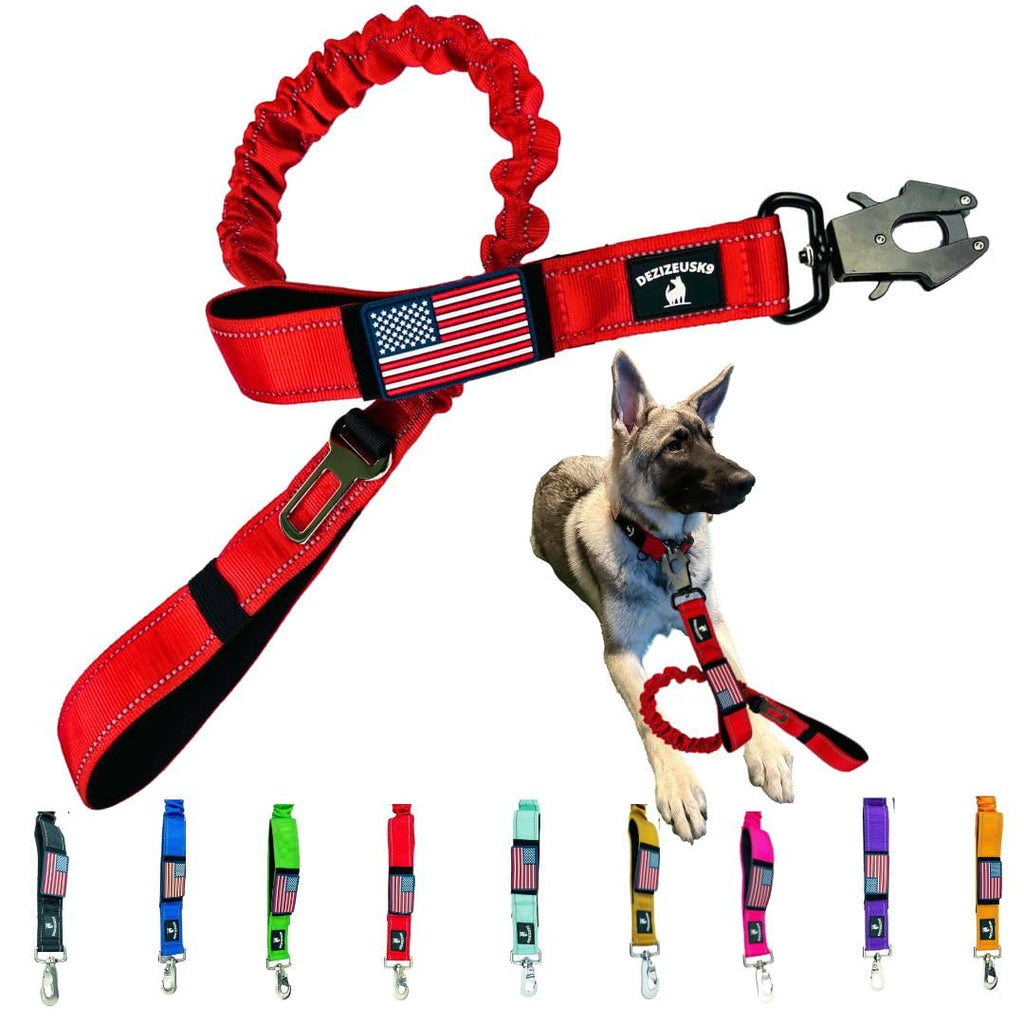 Heavy Duty Shock Absorbing Bungee Dog Leash E37608