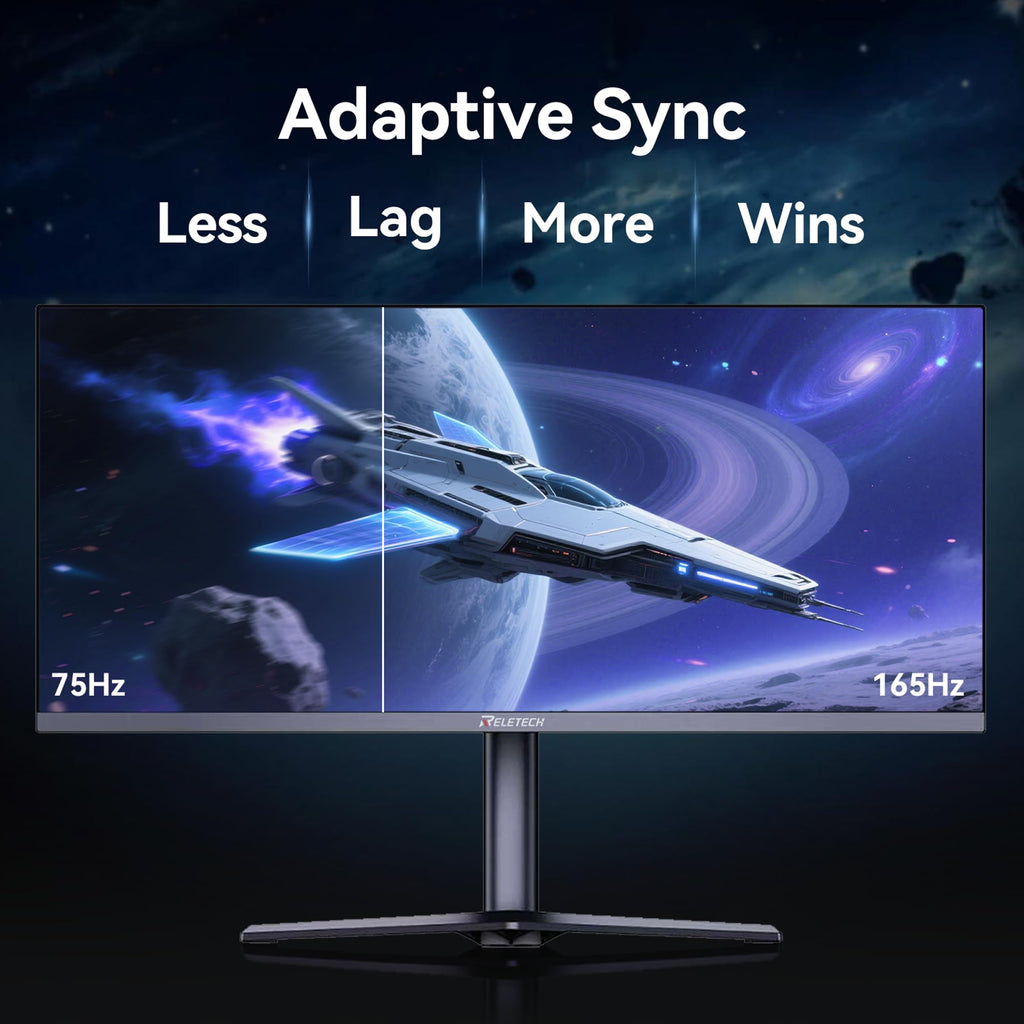 34 Inch Curved Ultrawide Gaming Monitor 21:9 WQHD 165Hz M2300