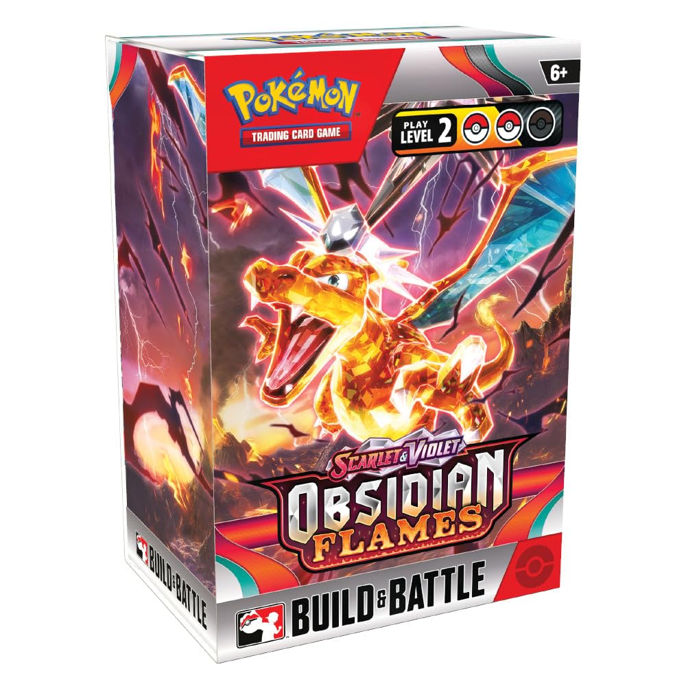 Pokemon Scarlet & Violet Obsidian Flames Build & Battle Box O6520