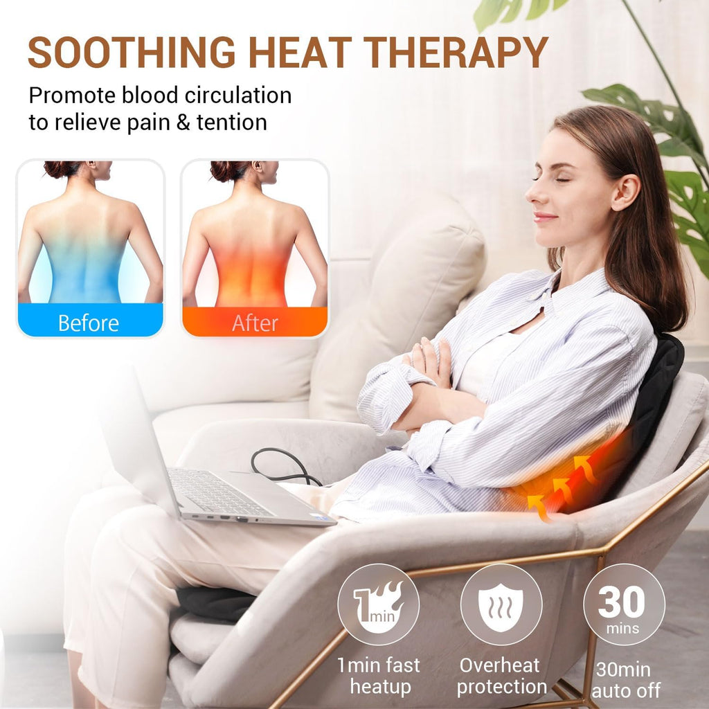 Back Massager with Heat C59054