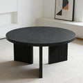 35" Wooden Round Coffee Table Z712