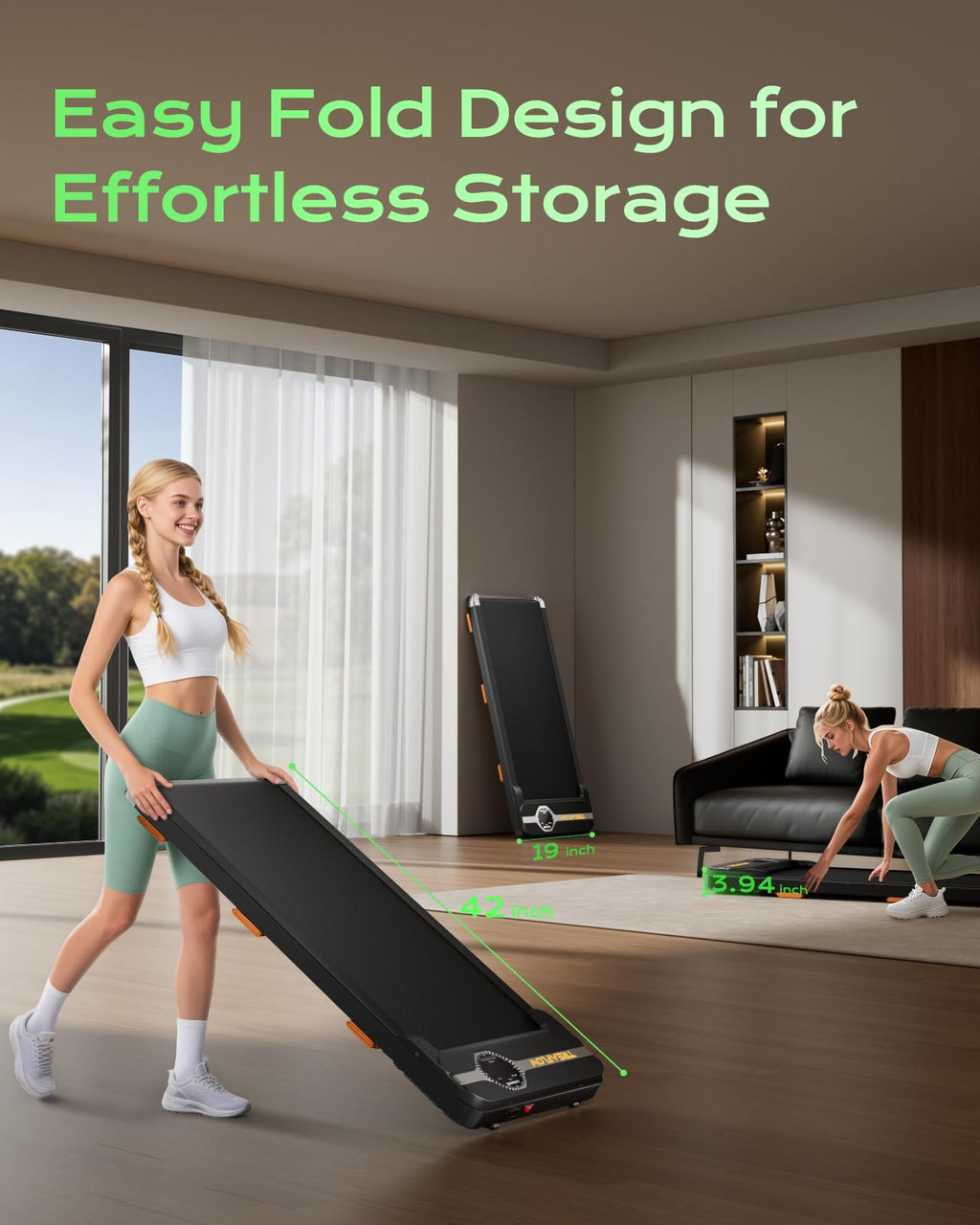 Walking Pad Treadmill O610230
