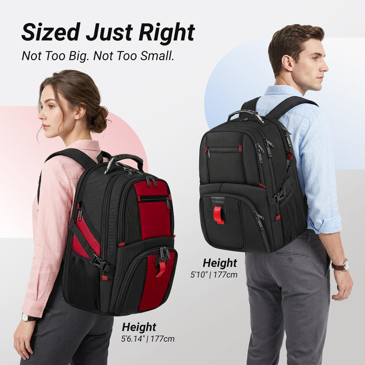 Large Heavy Duty Laptop Backpack S59383