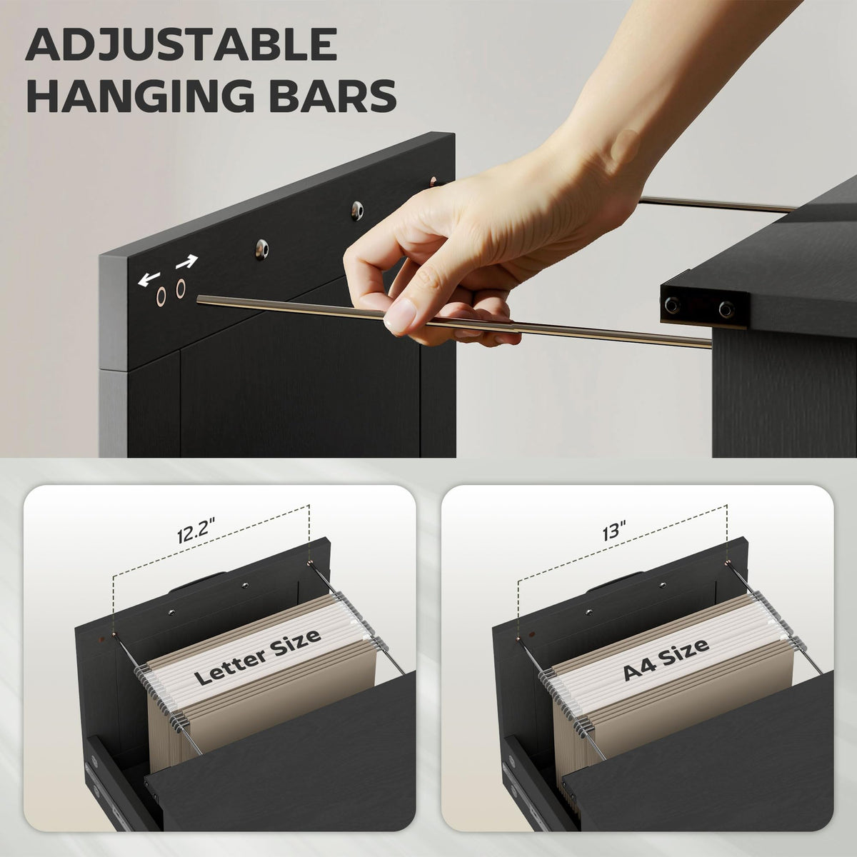 2 Drawer Vertical File Cabinet R300