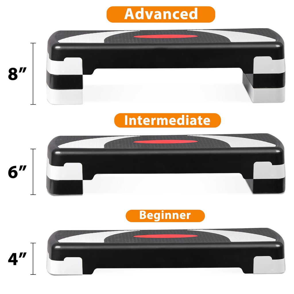 30'' Adjustable Non-Slip Aerobics Stepper G822672
