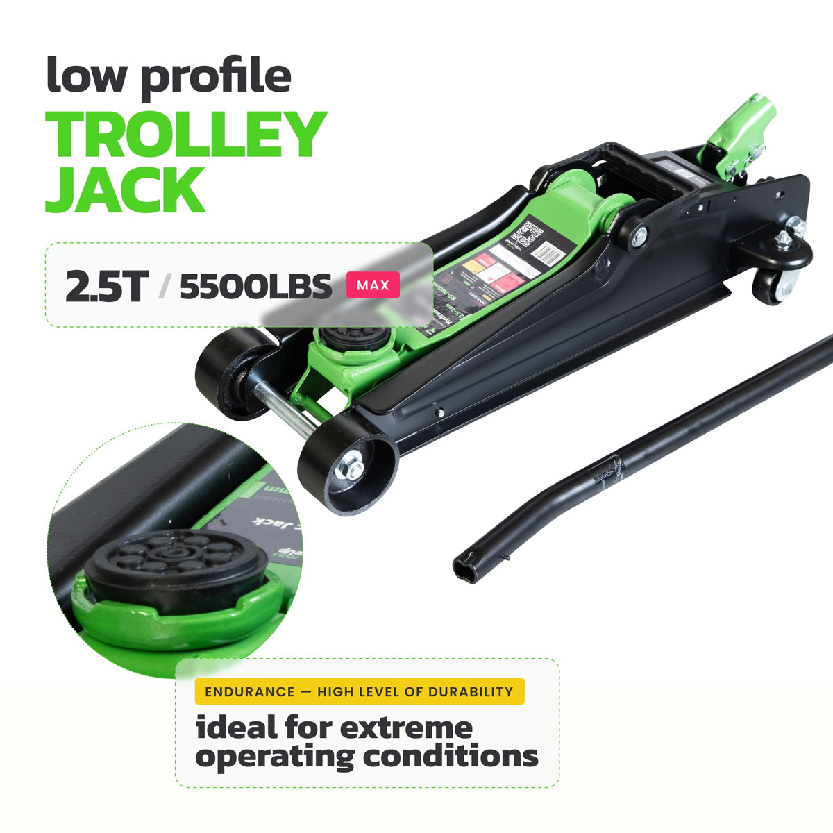 2.5 Ton Low Profile Hydraulic Floor Jack S9334