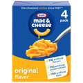 Kraft Mac and Cheese, 4 Boxes, Original Flavor, 7.25 oz O616
