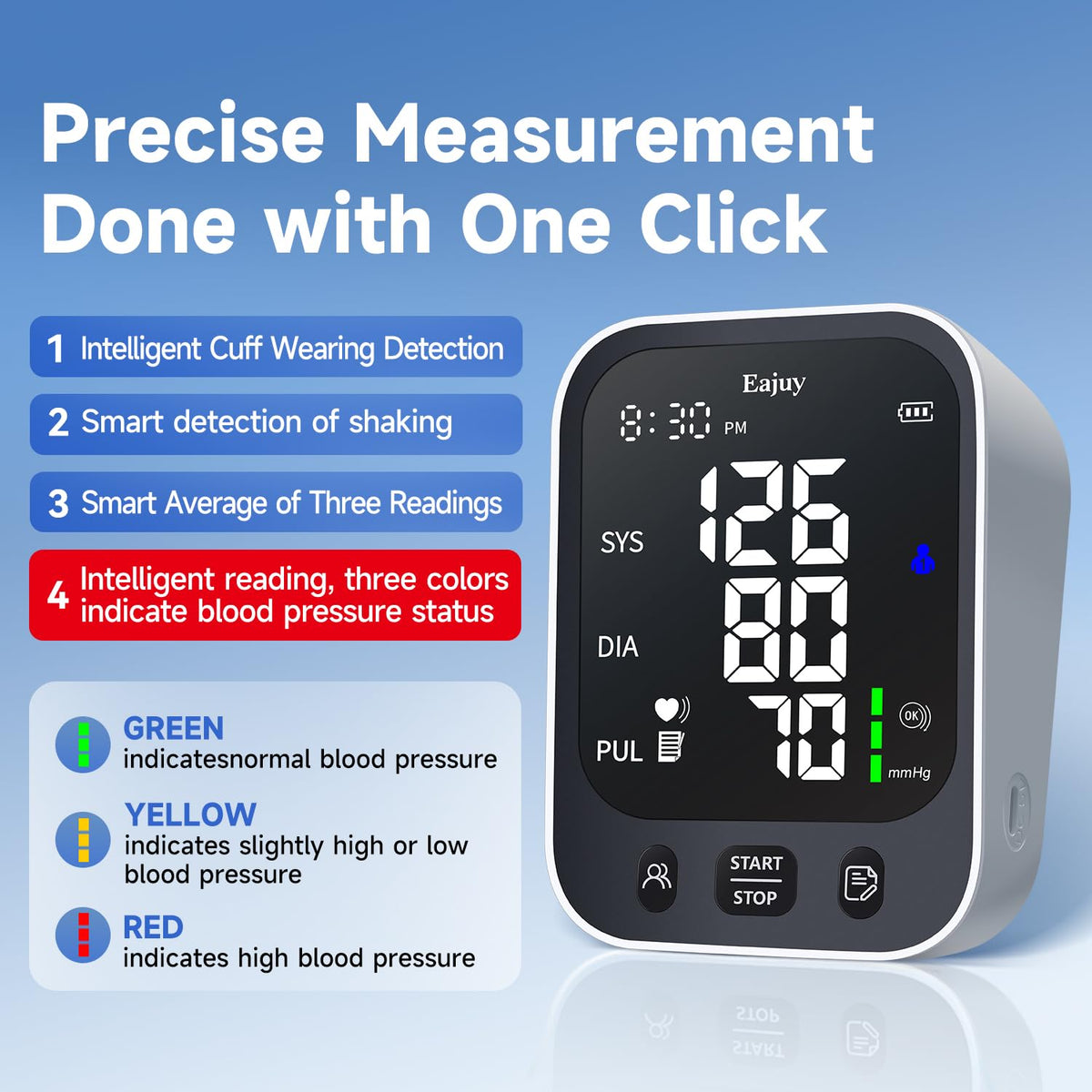 Upper Arm Blood Pressure Monitor O8626