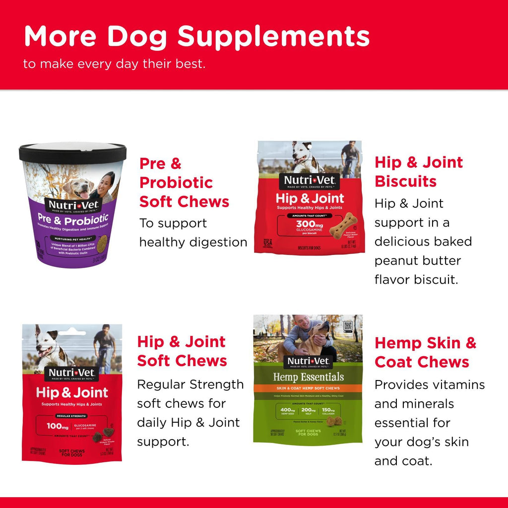 Glucosamine Chondroitin Dog Supplement 150 Ct Z554